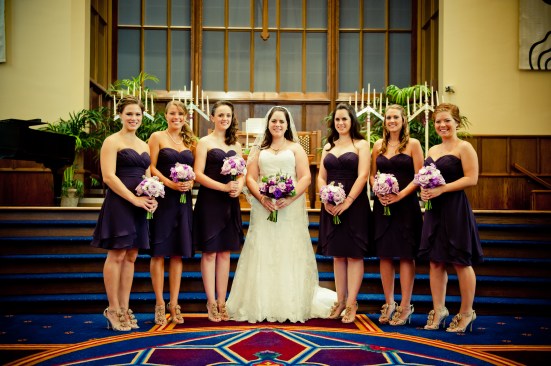 As Avery said, he wasn't willing to pay thousands of dollars for a "one day garden". We only spent money on "people flowers"; bouquets, boutonnieres, and family-flowers were it. 